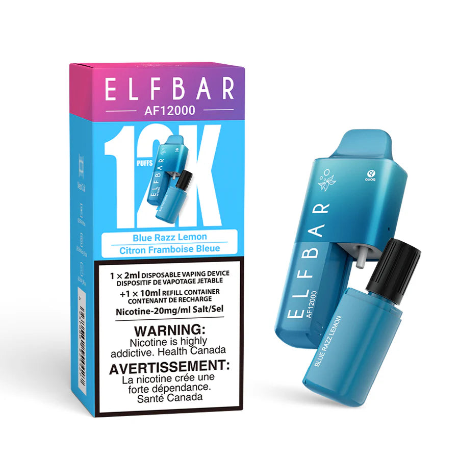 ELFBAR AF12000 Blue Razz Lemon Disposable Vape Device